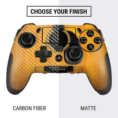 Wood Guitar PlayStation Scuf Vantage 2 Controller Skin